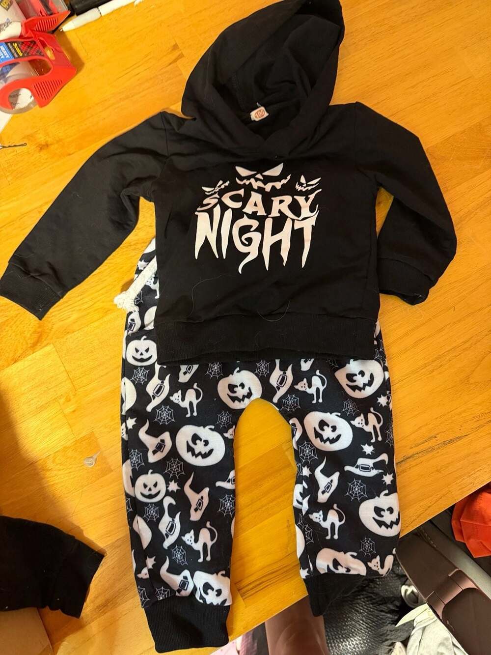 Stranger Halloween scary night boutique outfit
